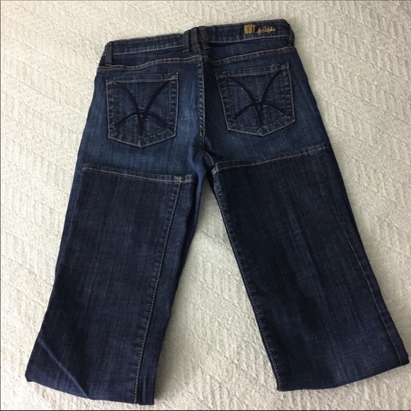 Kut from the Kloth Farrah Baby Boot Cut Jeans Sz 6 - Picture 6 of 8
